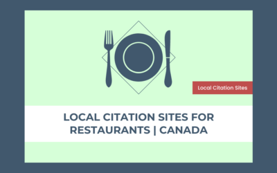 Local Citation Sites for Restaurants | Canada